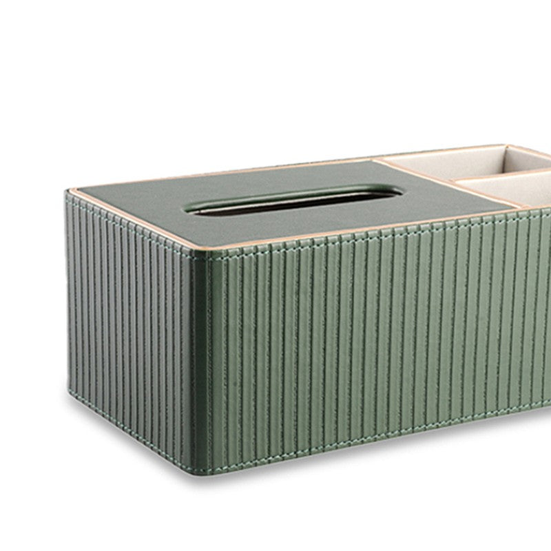 AarviDecor PureForm Faux Leather Tissue Holder media 7
