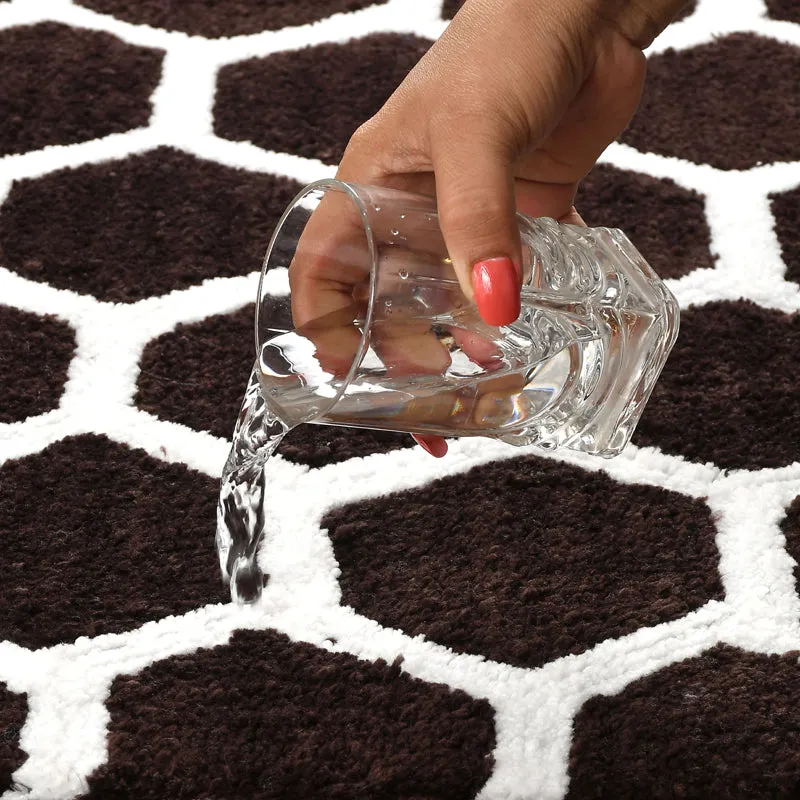 Trevona Cotton Bath Mat - Black media 7