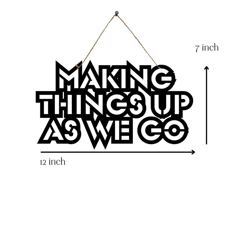 Making Things Up Mild Steel Wall Accent media 5