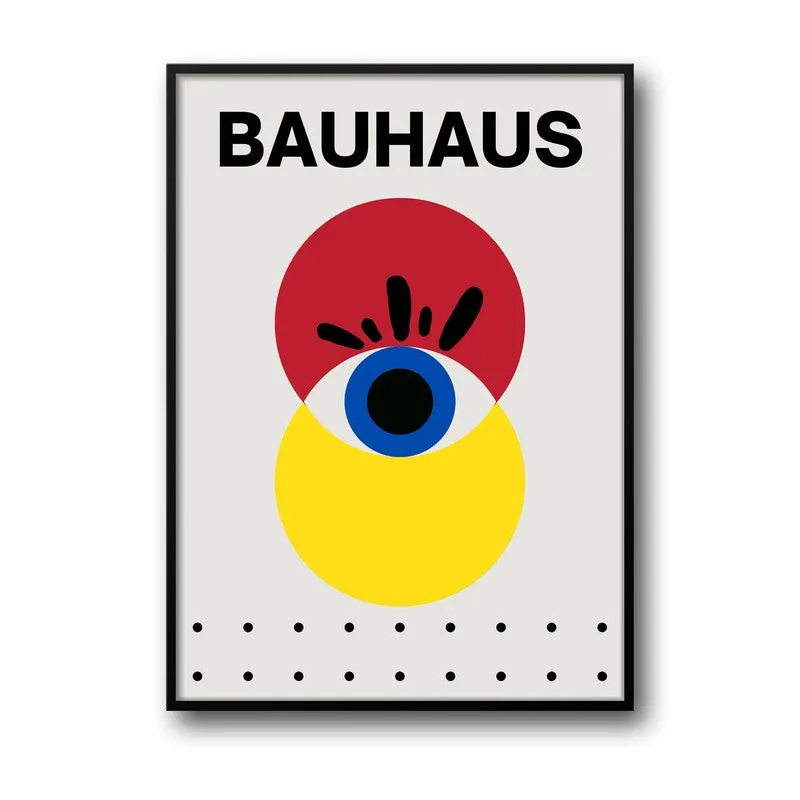 The Eye Archival Canvas Wall Art - Black Frame media 5