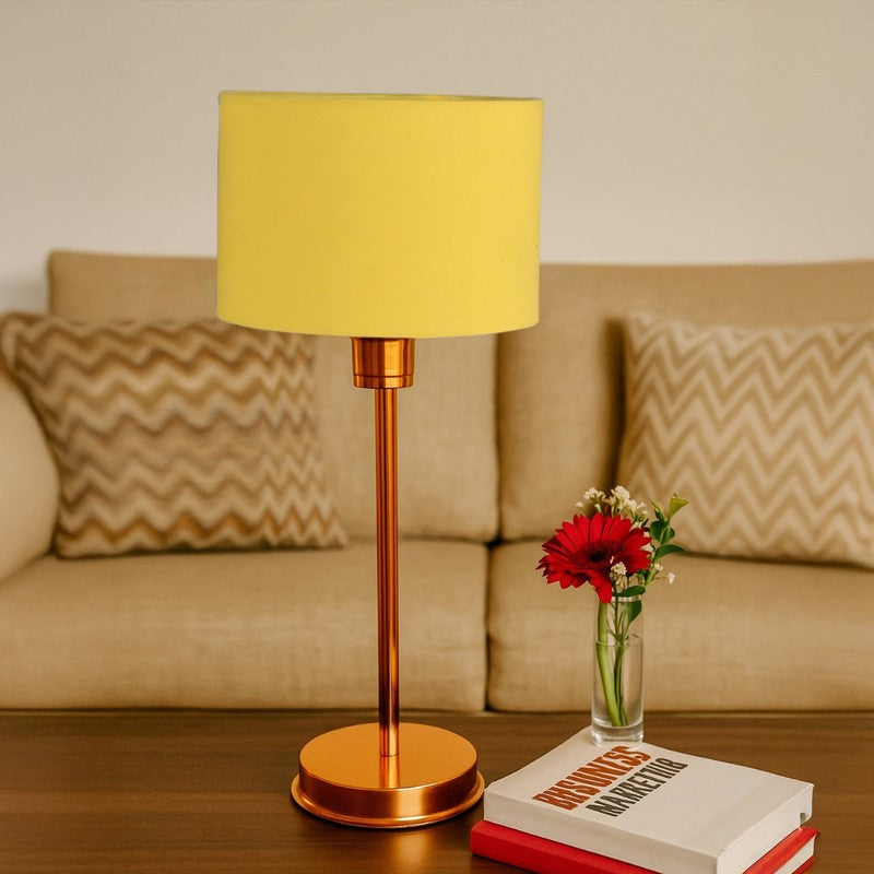 Kavira Layn Metal Table Lamp - Yellow media 4