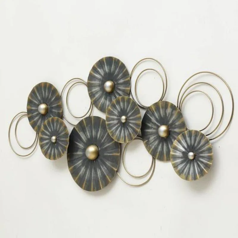 Fennella Circles Metal Wall Accent media 3