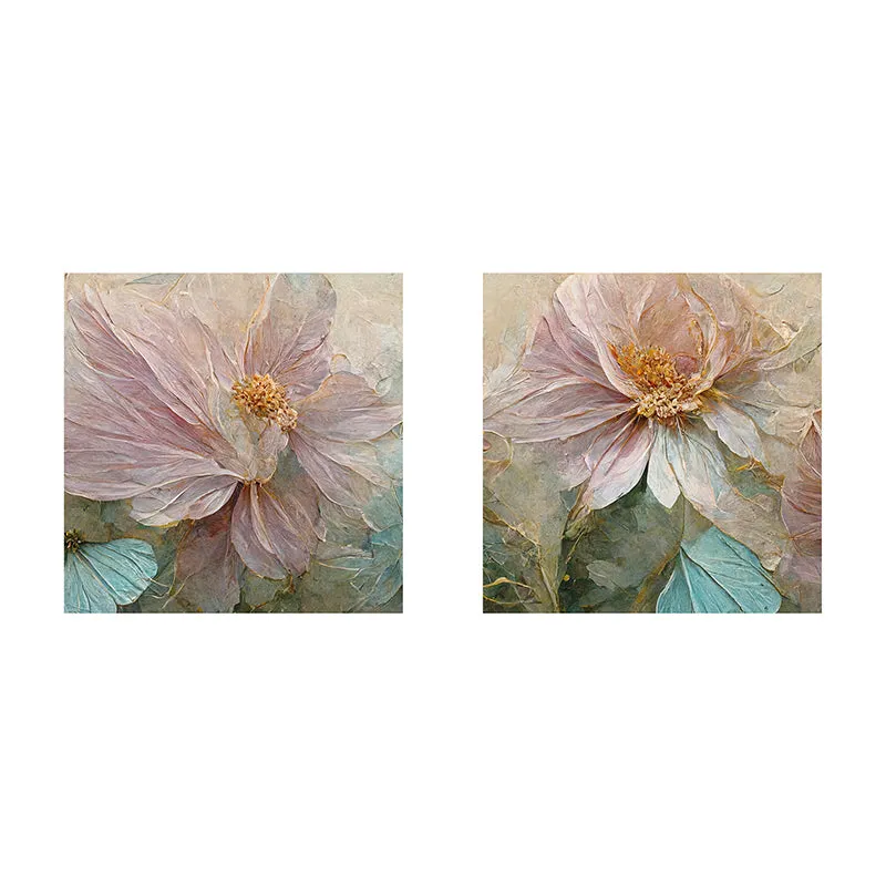 Ephemera Of Bloom Canvas Wall Art - Set Of Two media 3