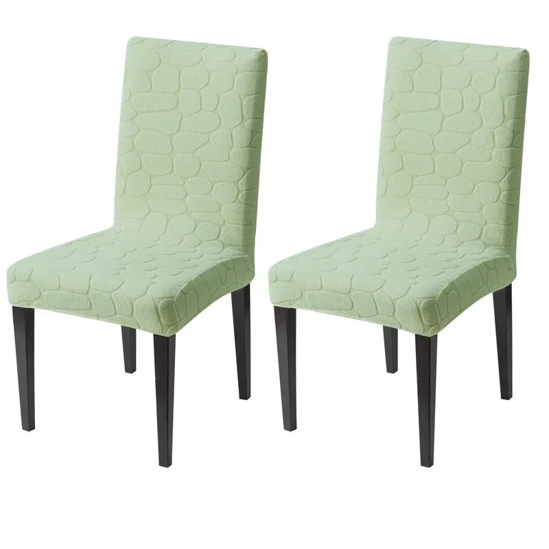 Elvra Classic Chair Cover(Green) - Set Of Two media 3