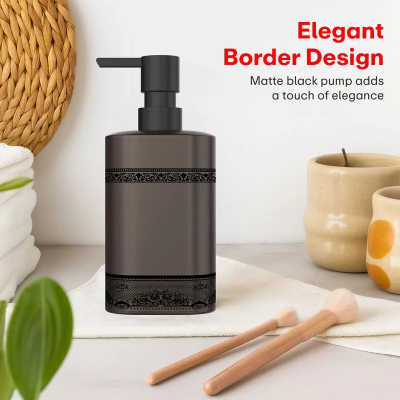 Rioware Drape Form Ceramic Soap Dispenser (300 mL) - Black media 4