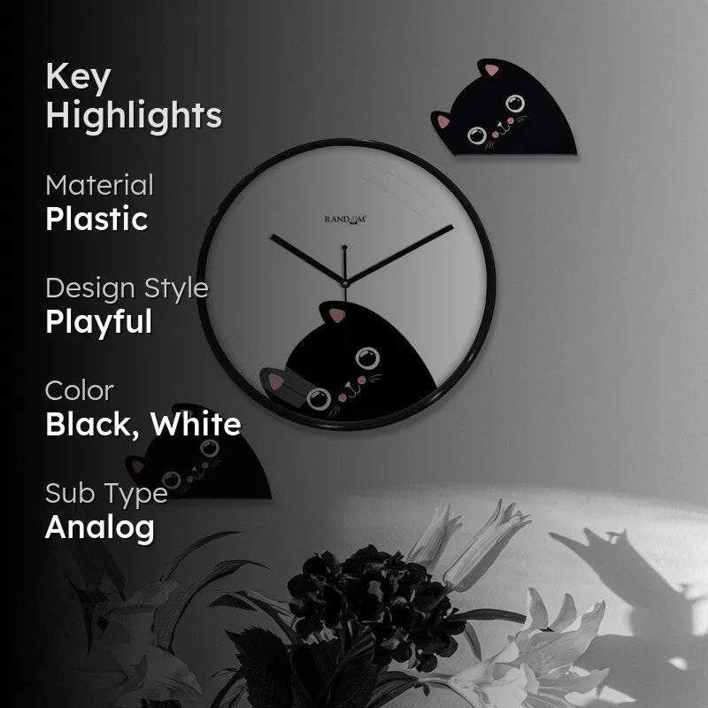 Kitty Chrono Wall Clock media 2