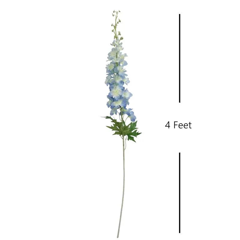 Artificial Bougainvillea Flowers Stem - Blue media 7