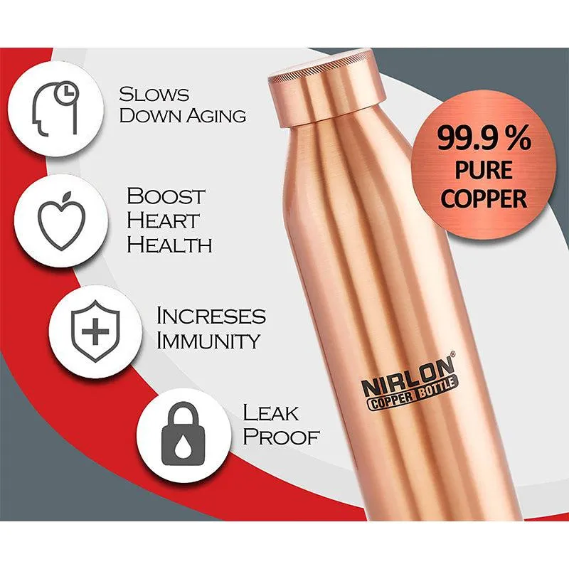 Trivana Copper Water Bottle - 950 mL media 7
