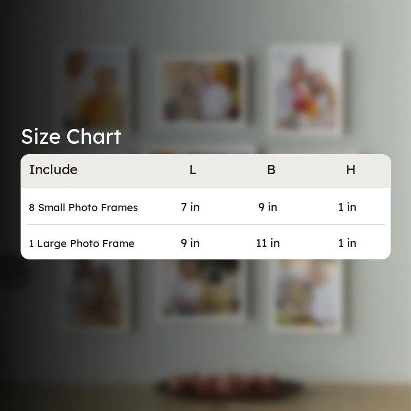 Elyse Photo Frame - Set Of Nine media 5