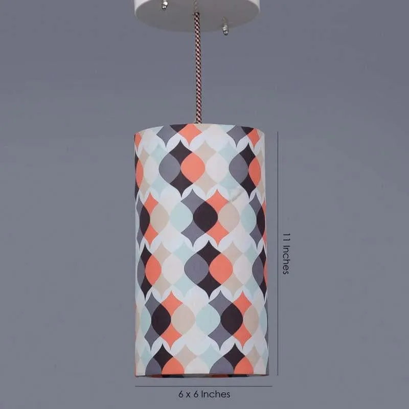 Colour Mirage Fabric Ceiling Lamp media 4