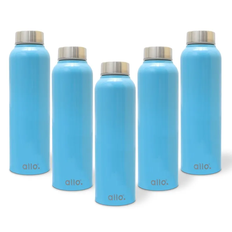 SipWave Stainless Steel Water Bottle (950 mL Each) - Set Of Five media 9