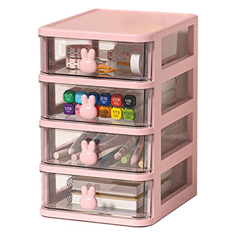 Stowly Four Tier Desk Organiser - Pink media 3