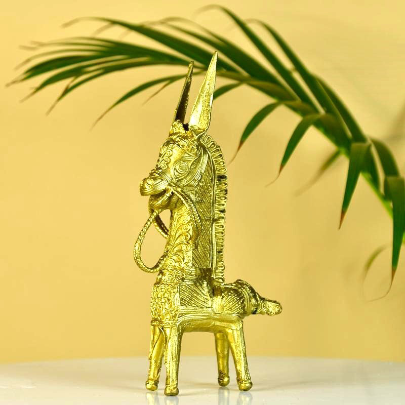 Ethnic Festive Horse Showpiece media 7