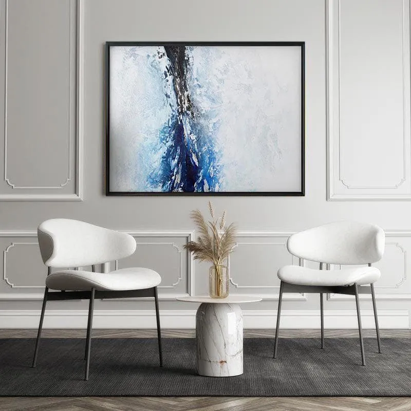 Deep Emergence Canvas Wall Painting - Black Frame media 5