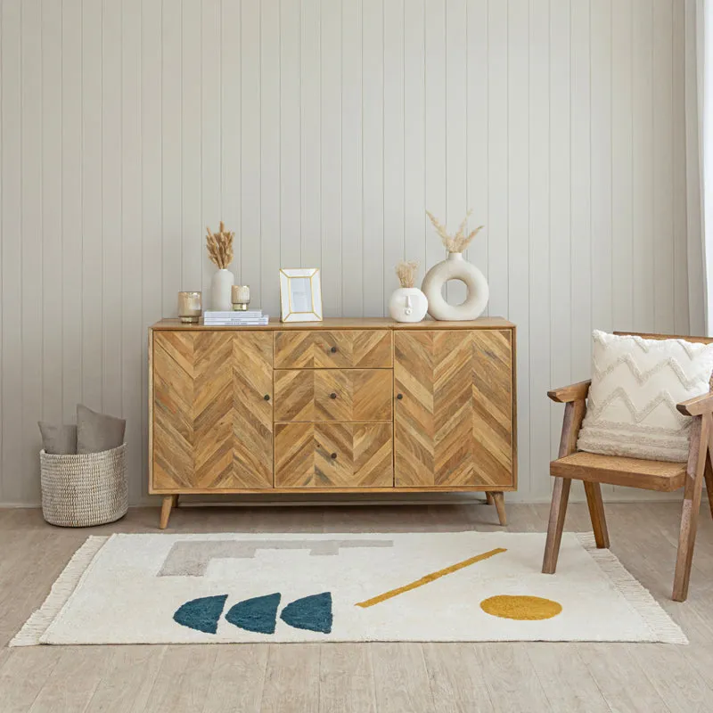 Rivor Handwoven Cotton Rug media 4