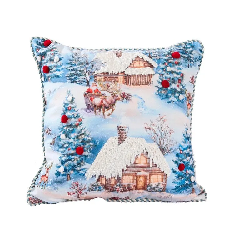 Cozy Cabin Bloom Cotton Cushion media 3