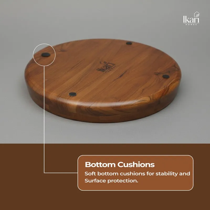 ServeCircle Acacia Wood Serving Tray media 12