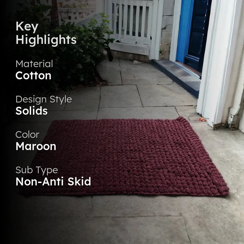 Melca Bathmat - Maroon media 2