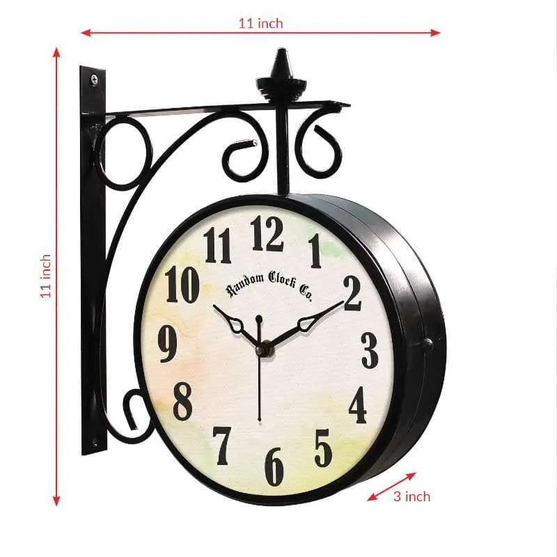 Retro Reverso Wall Clock media 7
