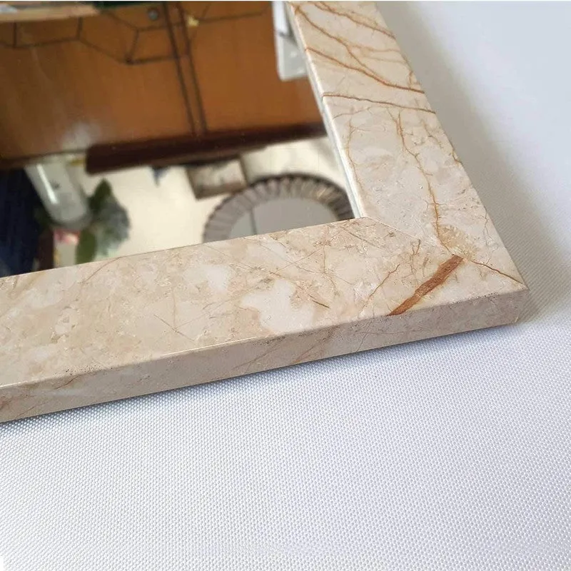 Virex Wall Mirror With Wooden Frame media 5