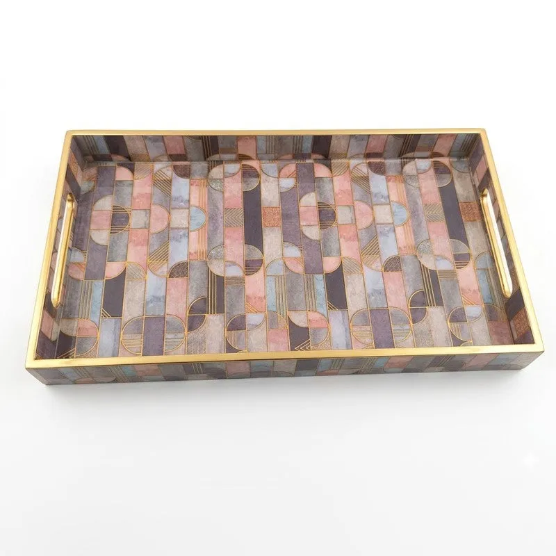 AuraServe Serving Tray - Set of Two media 4