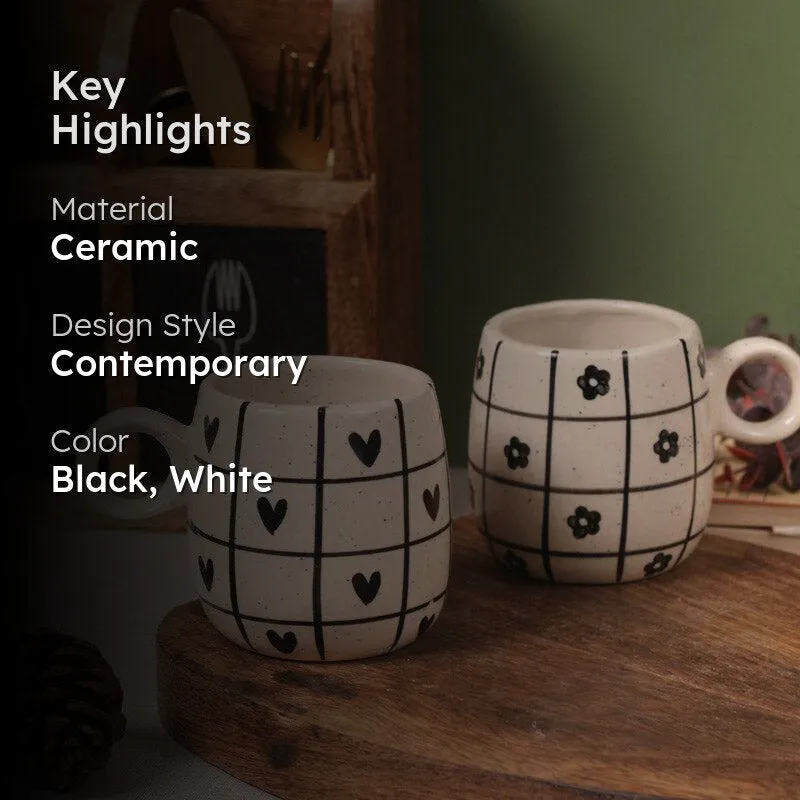 Ayre Ceramic Tea Cup (230 mL Each) - Set of Two media 2