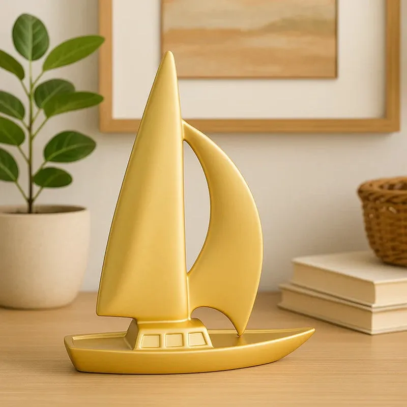 Solmero Sail Boat Showpiece media 3