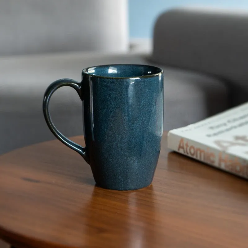 Mugra Ceramic Coffee Mug (350 mL Each) - Set of Two media 4