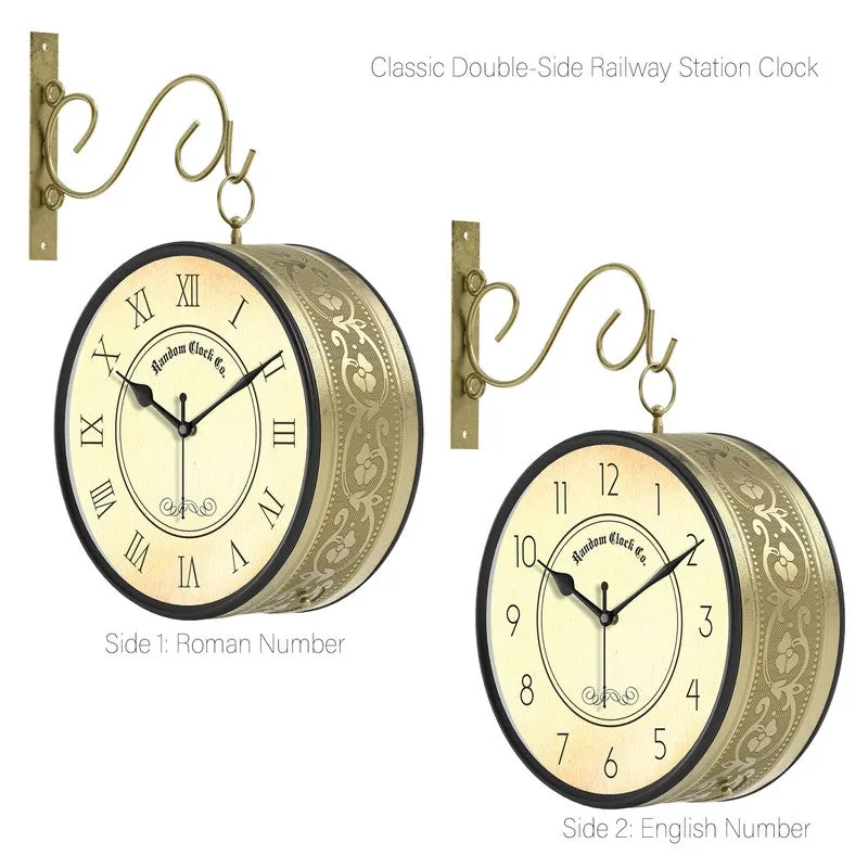 Pennwick Double Sided Wall Clock media 4