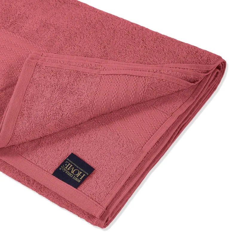 Monte Carlo Dry Nest Pure Cotton Bath Towel - Mauve media 6