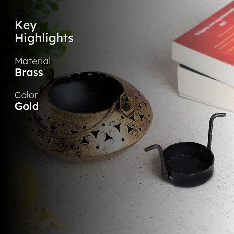 Misori Ethnic Tealight Candle Holder media 2