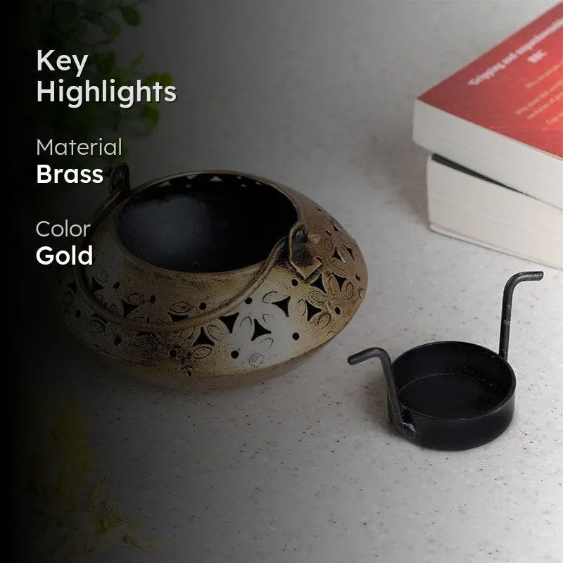 Misori Ethnic Tealight Candle Holder media 2