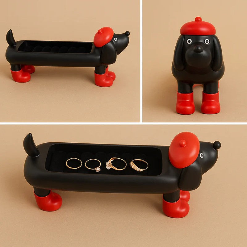 Canine Grace Jewellery Stand - Black media 5