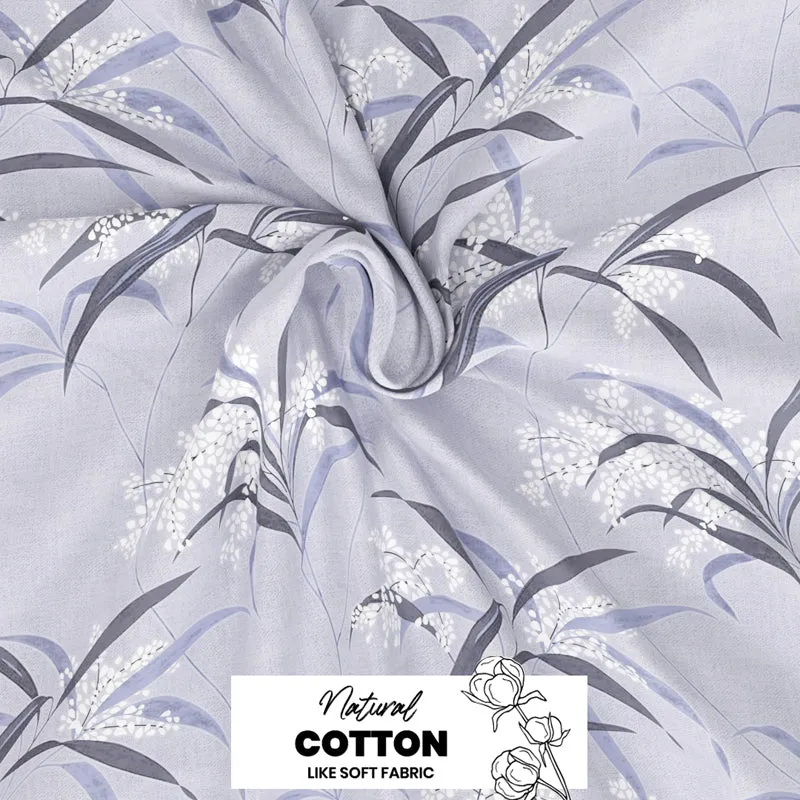 Bloomique Microfiber Bedsheet (Lavendor) - 140 GSM media 6