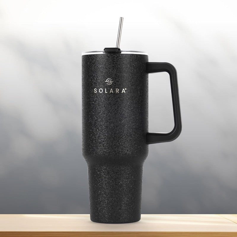 Solara Urban Chill Stainless Steel Tumbler (1200 ML) - Black media 3