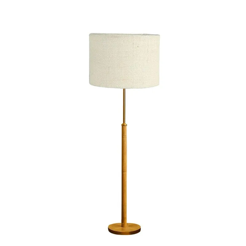 Zenith Glow Wooden Floor Lamp - White media 4