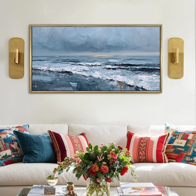 Indigo Depths Canvas Wall Art media 1