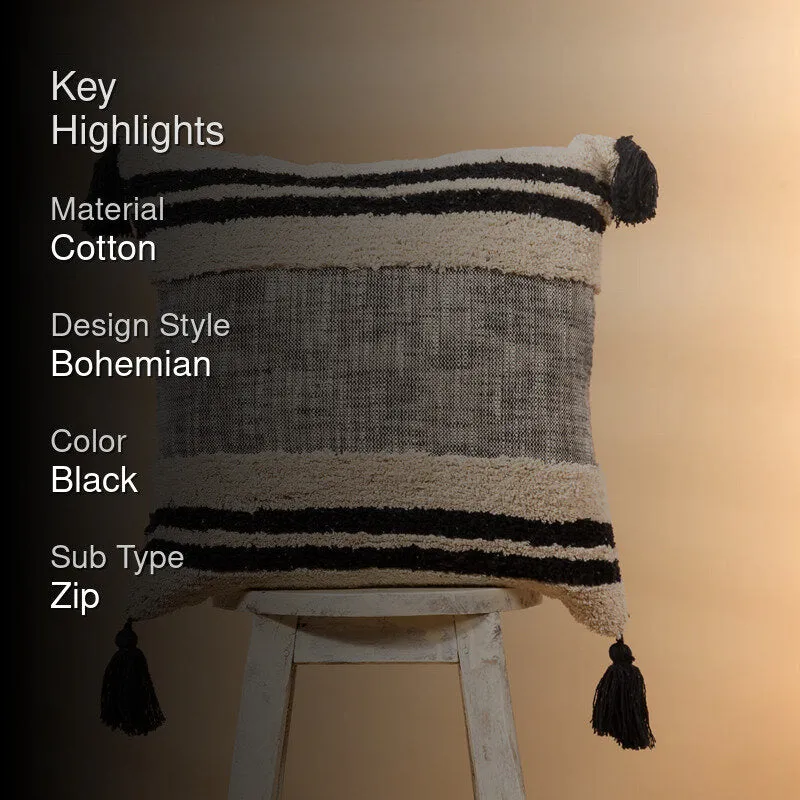 Ink Strip Tufted Cushion Cover media 2