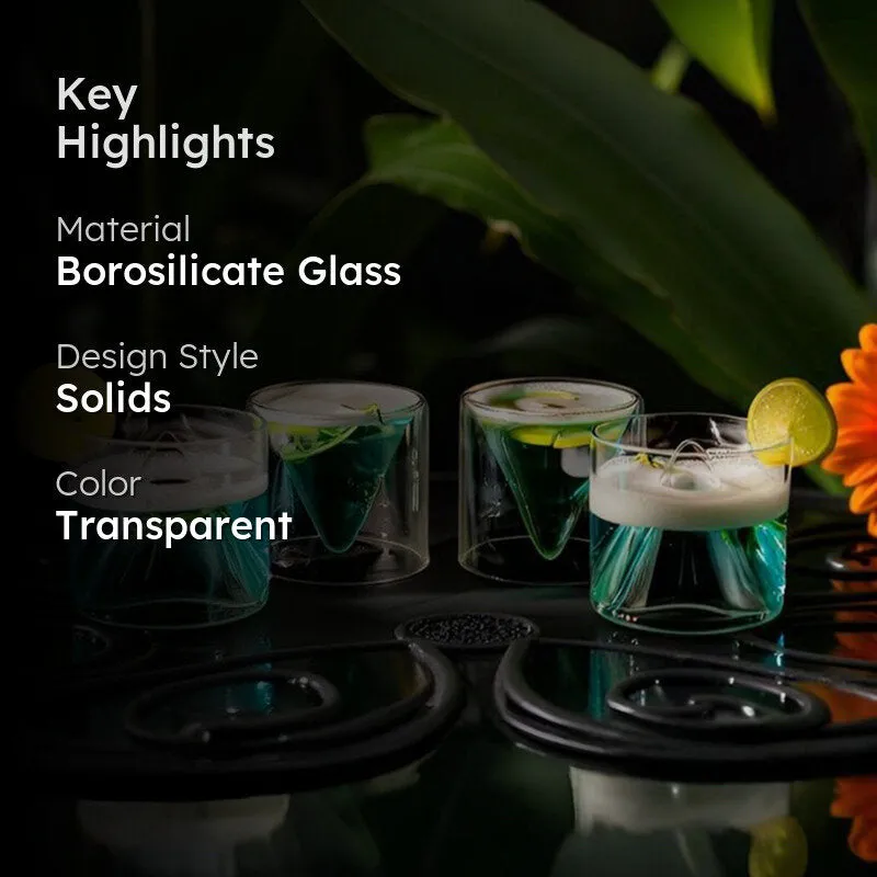 Twilight Grove Cocktail Glasses(140 mL) - Set Of Four media 2