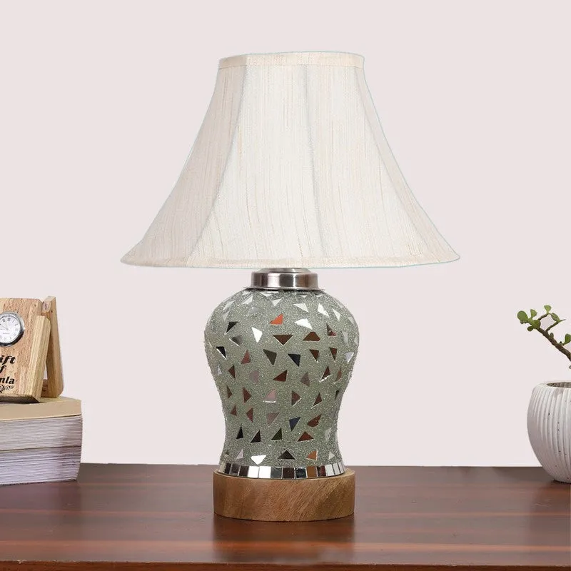 Virexa Wooden Table Lamp - Multicolor media 3