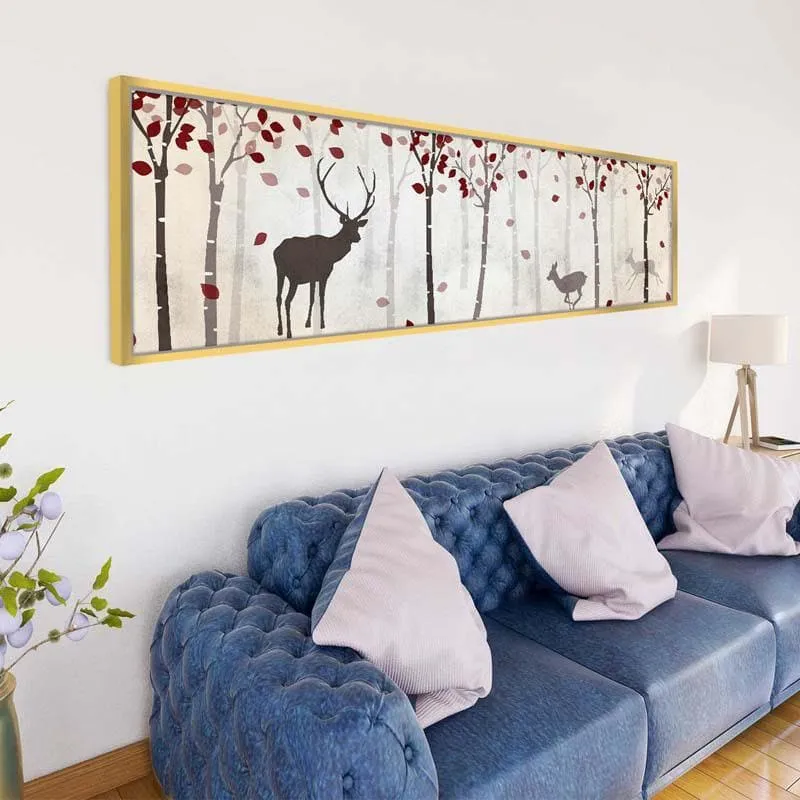 Deer in Dew Canvas Wall Art media 3