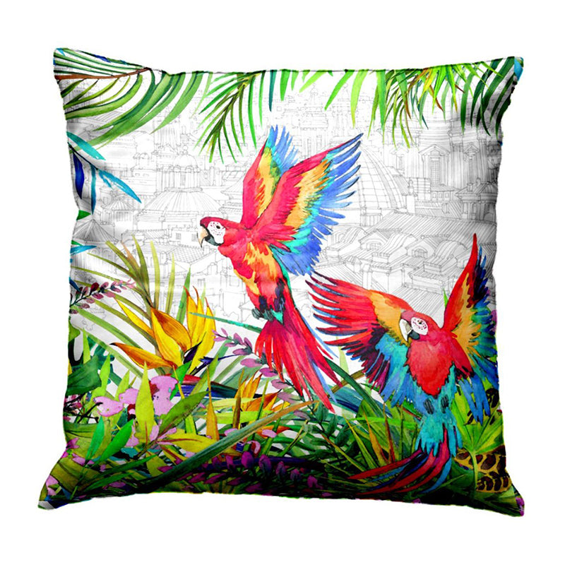 Colours Of Tropics Printed Cushion Cover Set - Set Of Three media 4