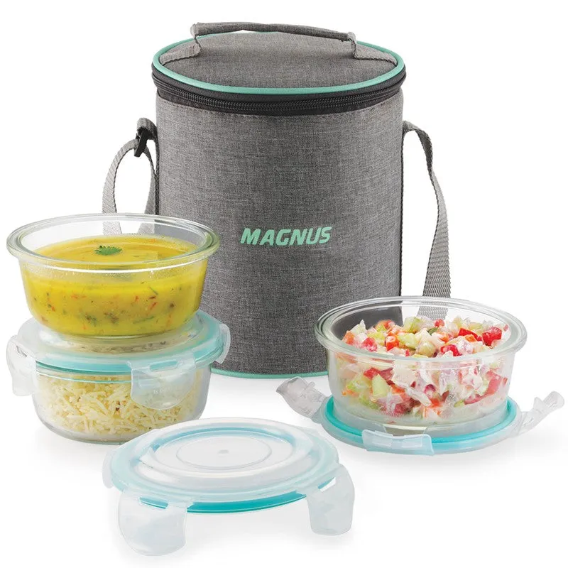 Velrix Daily Lunch Box with Lunch Bag - Four Piece Set media 3