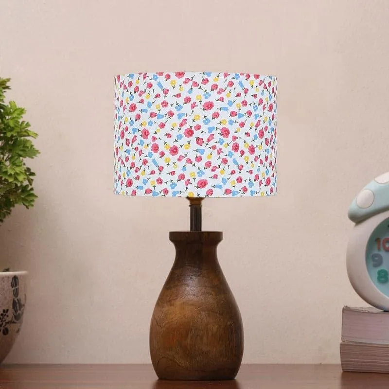 Sheldo Terrazzo Fabric Table Lamp - Multicolor media 3