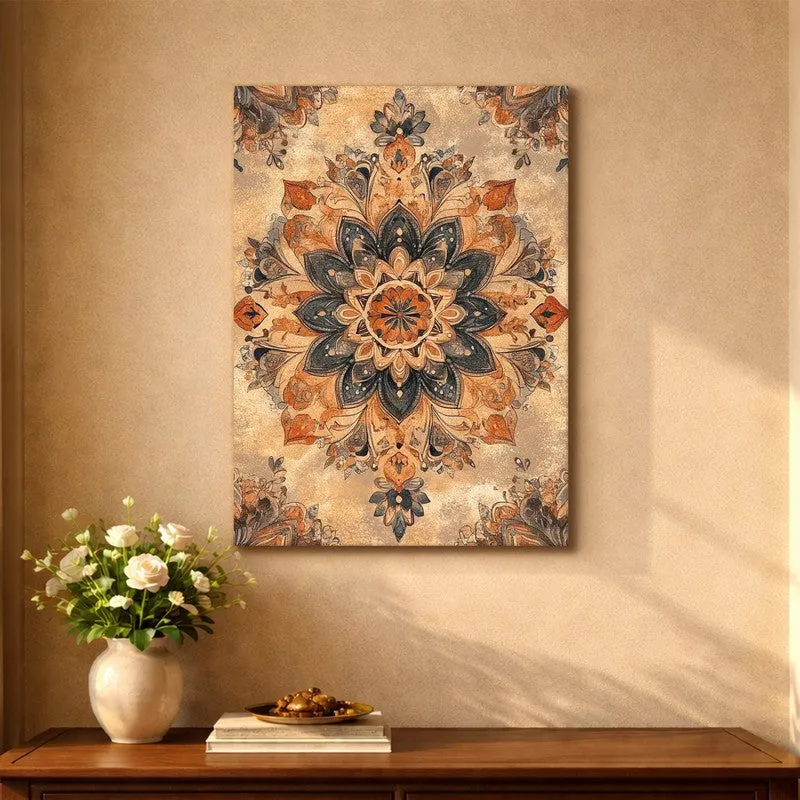Celestial Mandala Canvas Wall Art & Paintings media 5