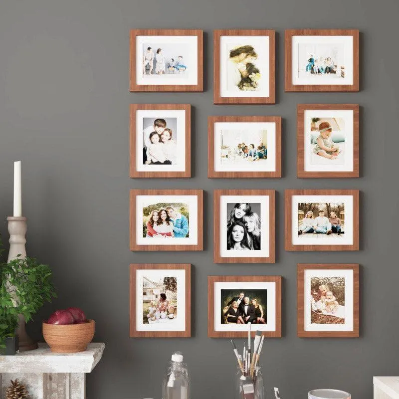 Memory Mood Photo Frame (Brown) - Set Of Twelve media 1
