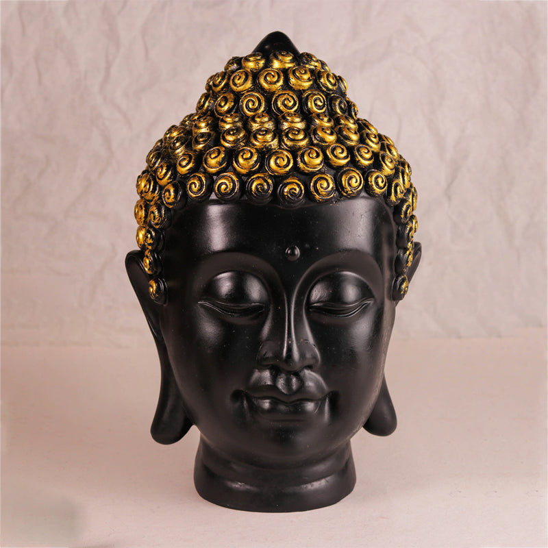 Buddha Of Peace Showpiece - Black