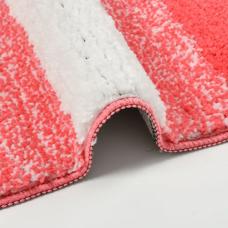 Zyra Cotton Bath Mat - Pink media 6