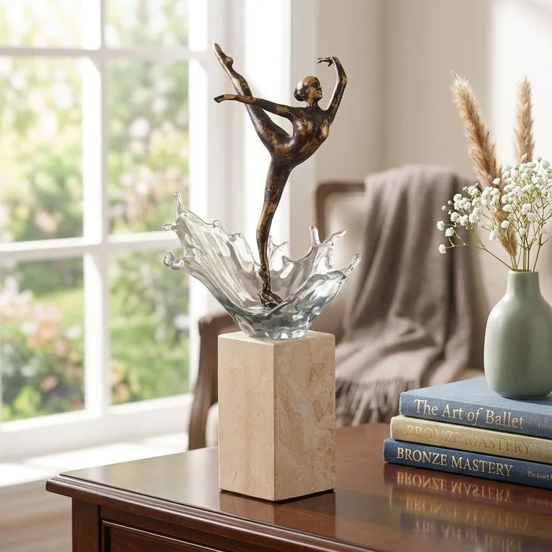 Serenique Flow Marble Showpiece media 1
