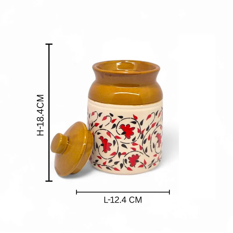 Bharni I Ceramic Jar - 1 L media 8